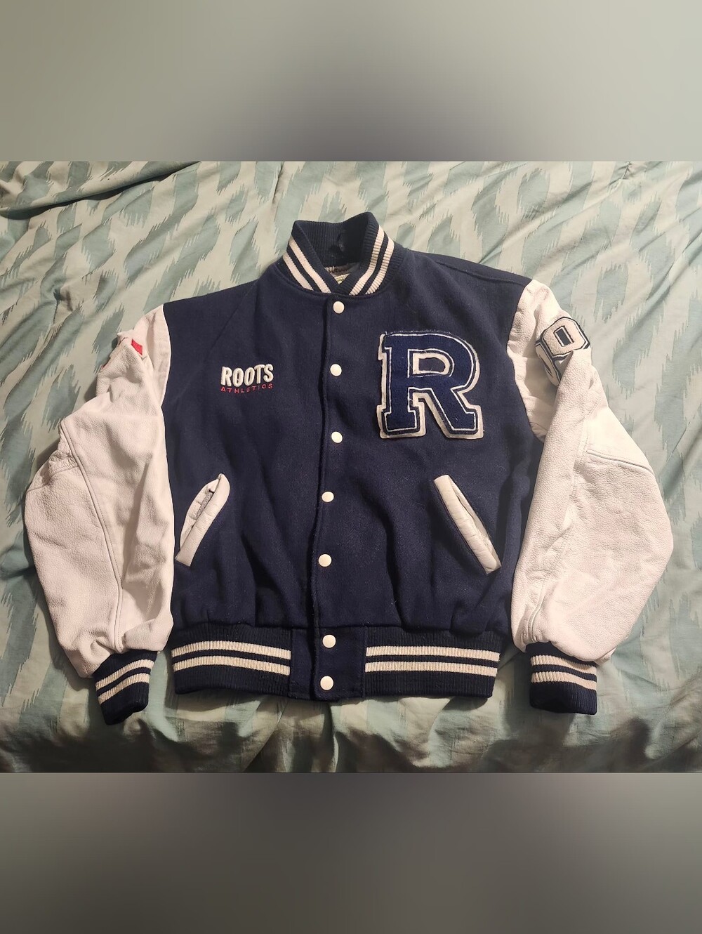 Vintage 80's/ 90's Roots Athletics Varsity Jacket Womens Size XL